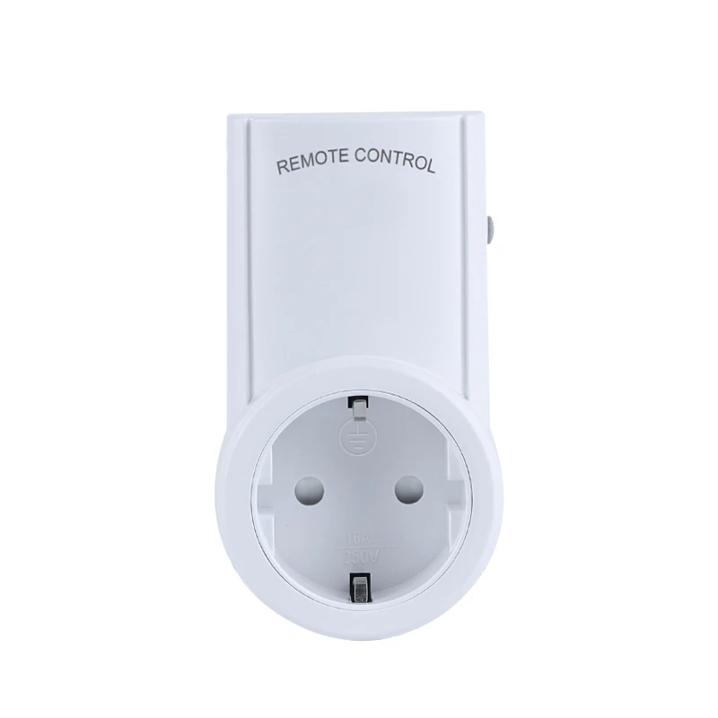 Wireless Remote Control Smart Socket EU UK French Plug Wall 433mhz