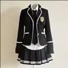 Style tout noir pour femme avec badge