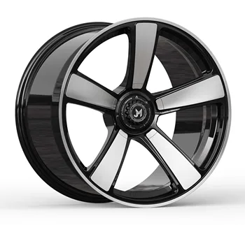 20 inch 21 inch gloss black 5x130 5x112 5x120  monoblock forged wheels for porsche 911 992 gt3 central lock any color