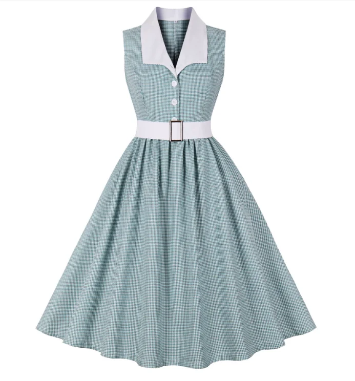 Shop Our Women's 1950s Vintage Shirt Dress - Perfect for Office & Party Shop Our Women's 1950s Vintage Shirt Dress - Perfect for Office & Party