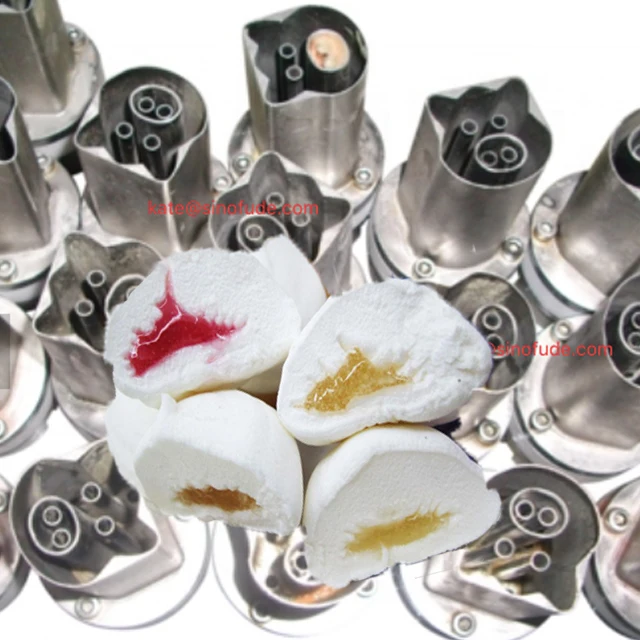 Многоцветный экструдер marshmallow, сладости, изготовление кондитерских изделий, оборудование для депонирования, производственная линия marshmallow