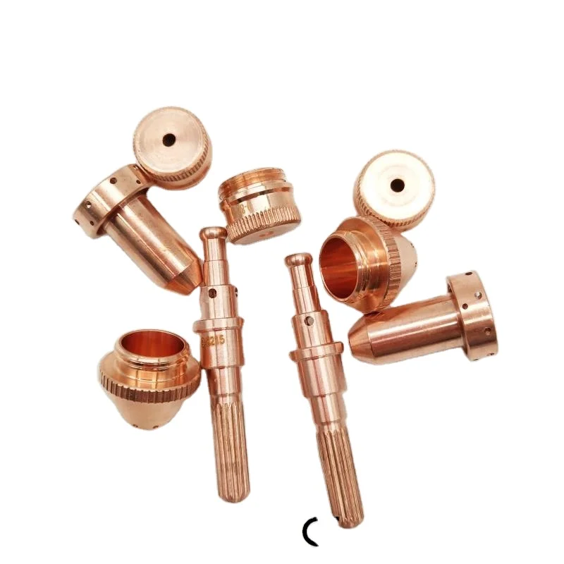 Plasma Cutter Nozzle Tips 120A – 5-Pack Copper Consumables For SL60-100 Cutting Torch, Model 9-8253