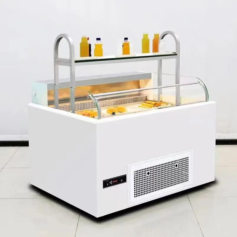 Cake Showcase Display Refrigerator Cold Food Bars Counter Cake Chiler