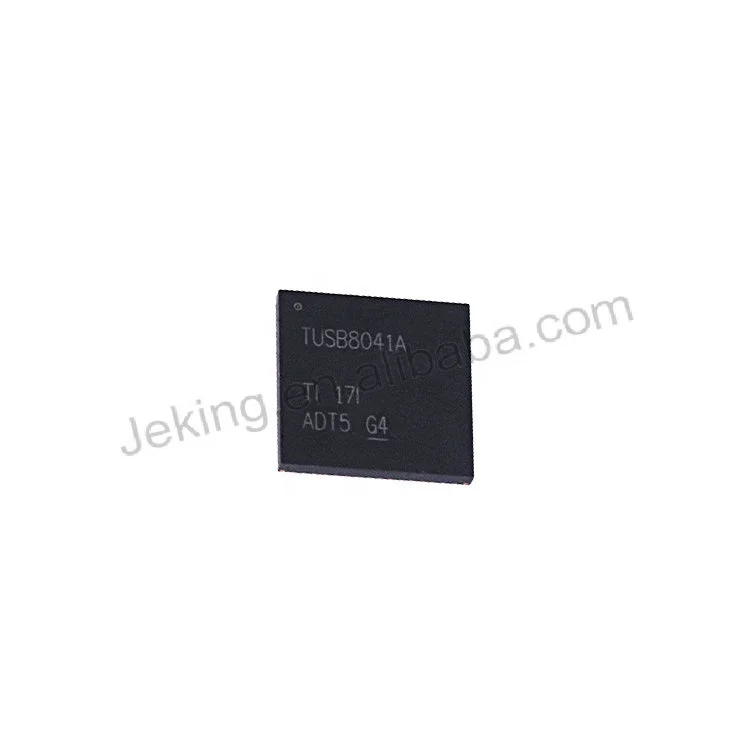 Jeking USB Interface IC 4-port SuperSpeed 5-Gbps USB 3.1 hub 64-VQFN 0 to 70 TUSB8041ARGC