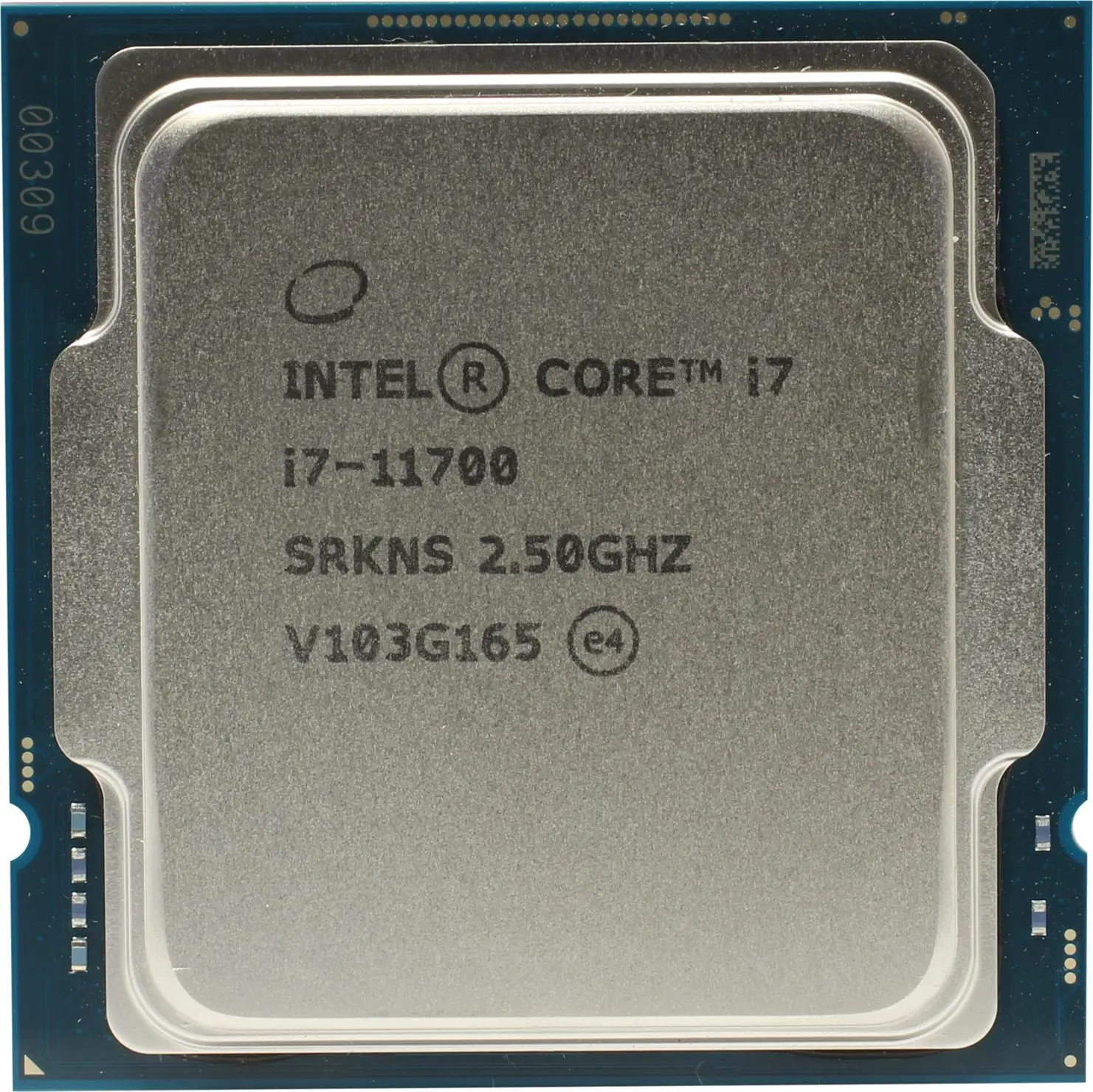 Tray Intel Core I7-11700 I7 11700F 16M 65W LGA 1200 2.5 GHz Eight