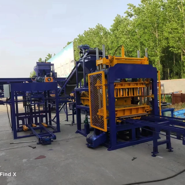 QT 5-15 Automatic Brick Making Machine for Construction Producing Hollow Blocks From Clay Cement Concrete Manual Engine Mold