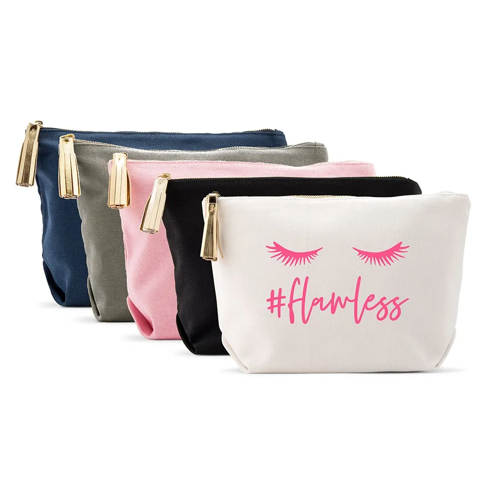 Buy Wholesale China All Over Printed Cosmetic Case Bags Reusable Makeup  Pouch With Zipper & Cosmetic Bags at USD 1.5