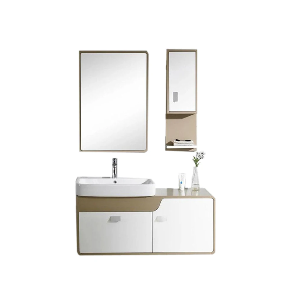 Простой дизайн санитарная мебель для ванной комнаты современный настенный столик от