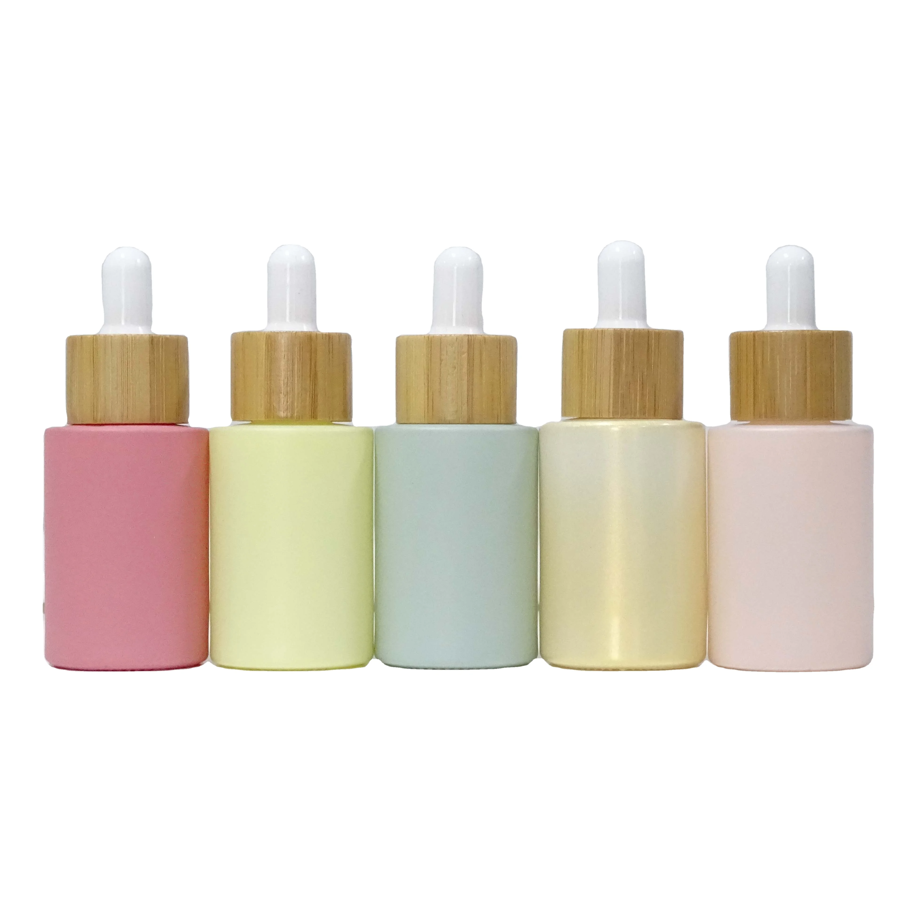 30ml Essential Oil Glass Dropper Bottle Face Skin Care Packaging Cosmetic Serum Bottle 30 ml With Packaging Box