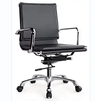 Factory directly  Leather surface Gas Lift For Commercial Leather Swivel Executive Modern Office Furniture Office chair