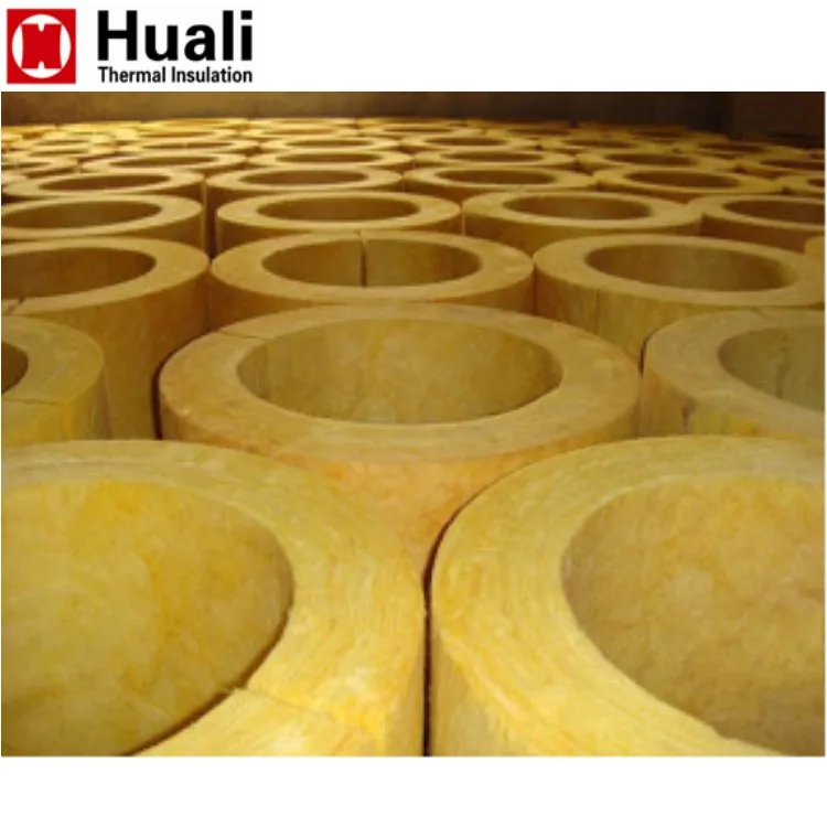Sound Insulation Glass Wool Thermal Insulation Glasswool Pipe Insulation Glass Wool Pipe Foil Cover