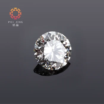 White DEF Lab Created Hthp Diamond Cvd Free Fire Loose Diamond Top Up 3.5mm 4.5mm Polished Round Lab Grown Diamond For Ring