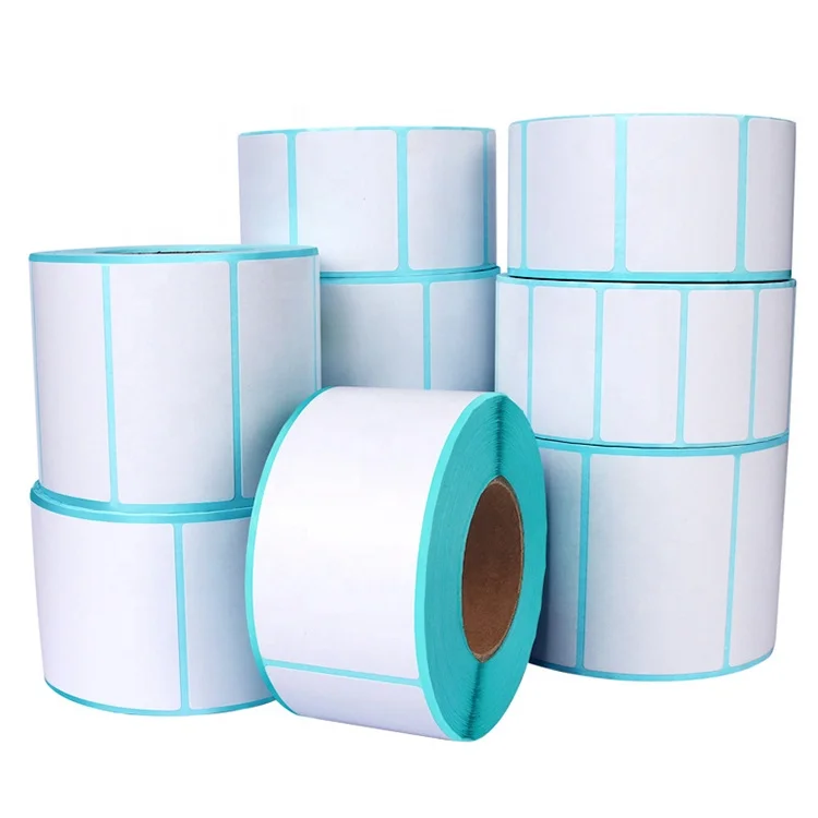 Good Quality Of Jumbo Roll Of Print 80x70 Thermal Paper Roll 80x60Meter Shipping Label Sticker Paper Thermal Waybill