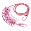 Retractable washing line-pink 1 piece