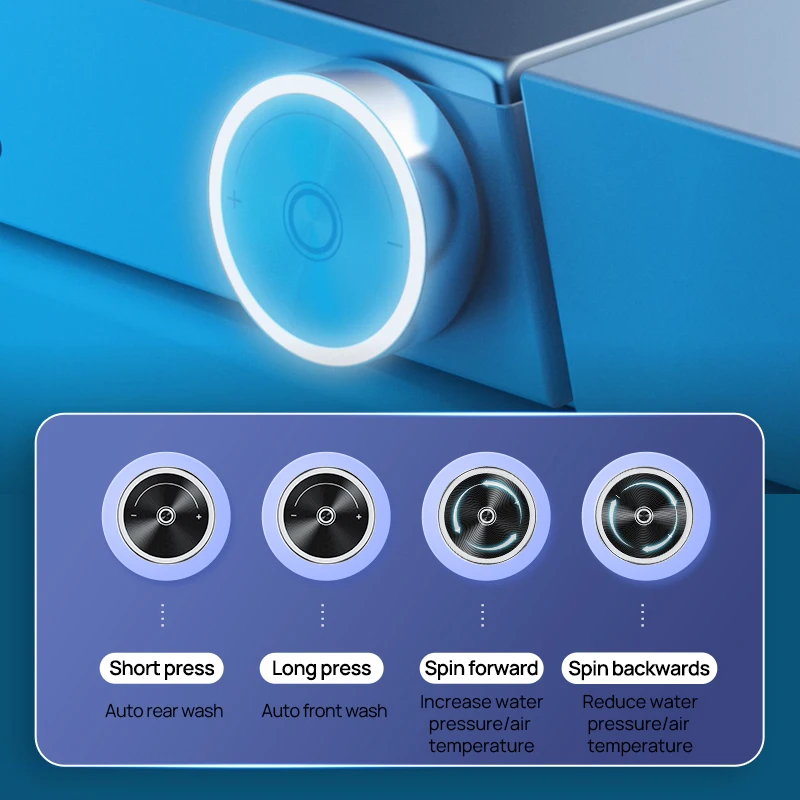 JOMOO Multiple Functions Smart Toilet Wall Mounted ECO Siphon Flushing Smart Toilet With Concealed Water Tank Auto Lid Opening