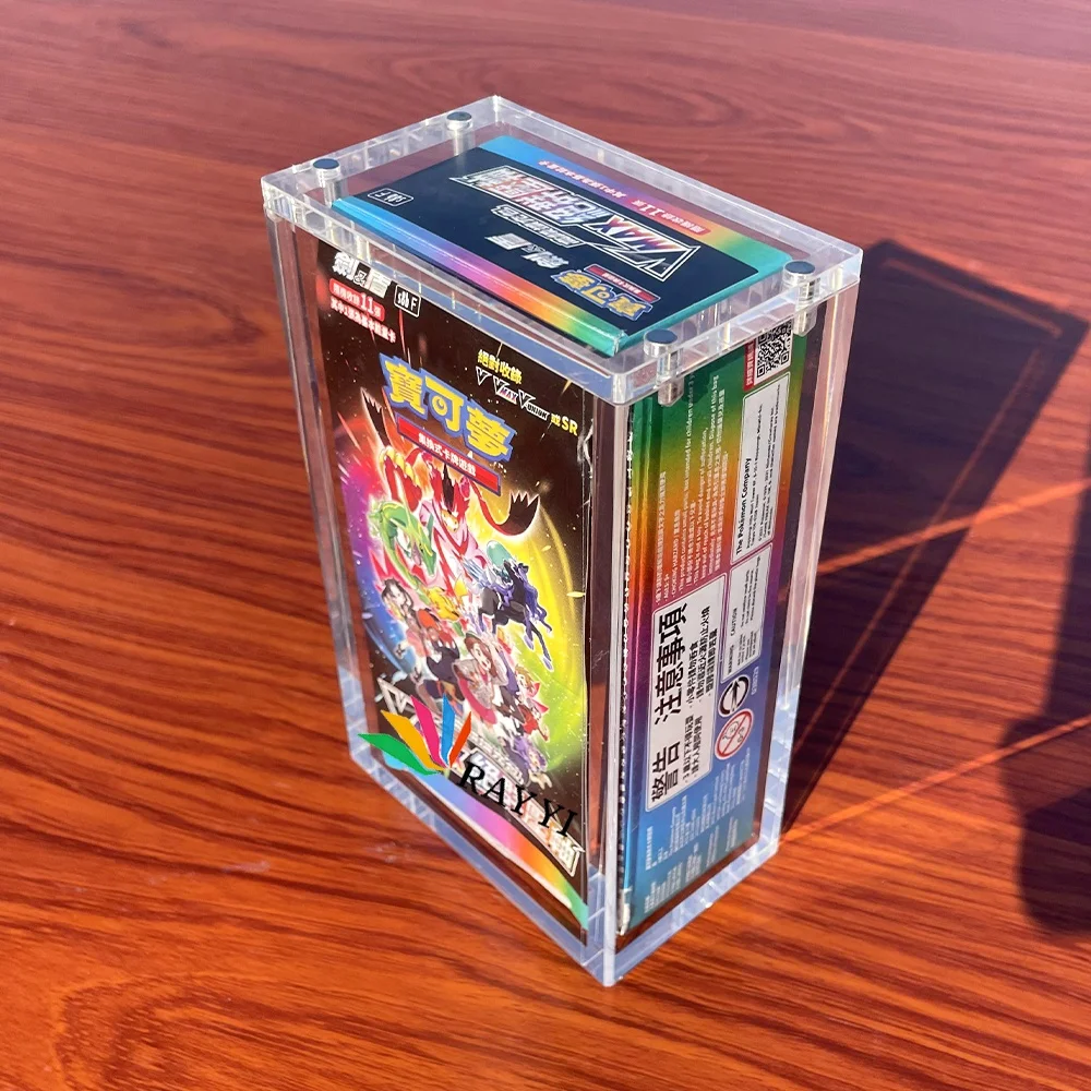 RAY YI Acrylic Magnetic Pokemon SM12A Box Case - Durable & Stylish