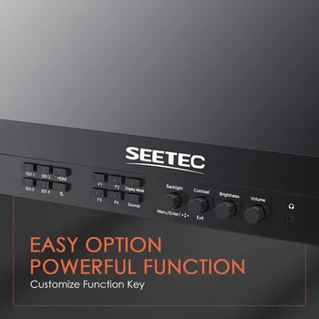 SEETEC ATEM156S Multi-camera SDI Monitor, 1920x1080 IPS Screen, 170° Viewing Angle, for Sports Broadcast, Custom Packaging detail image