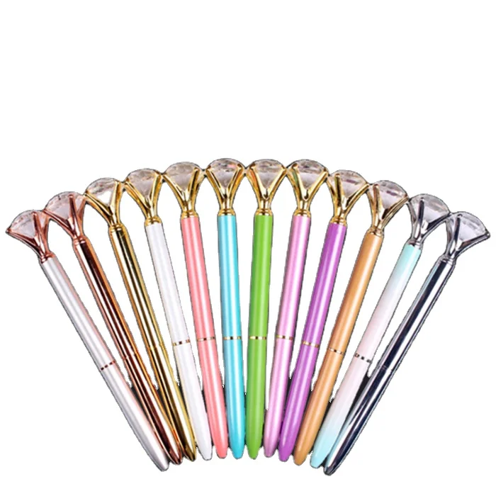 Beadable Ballpoint Pen Retractable Ballpoint Pen Rhinestones Beadable