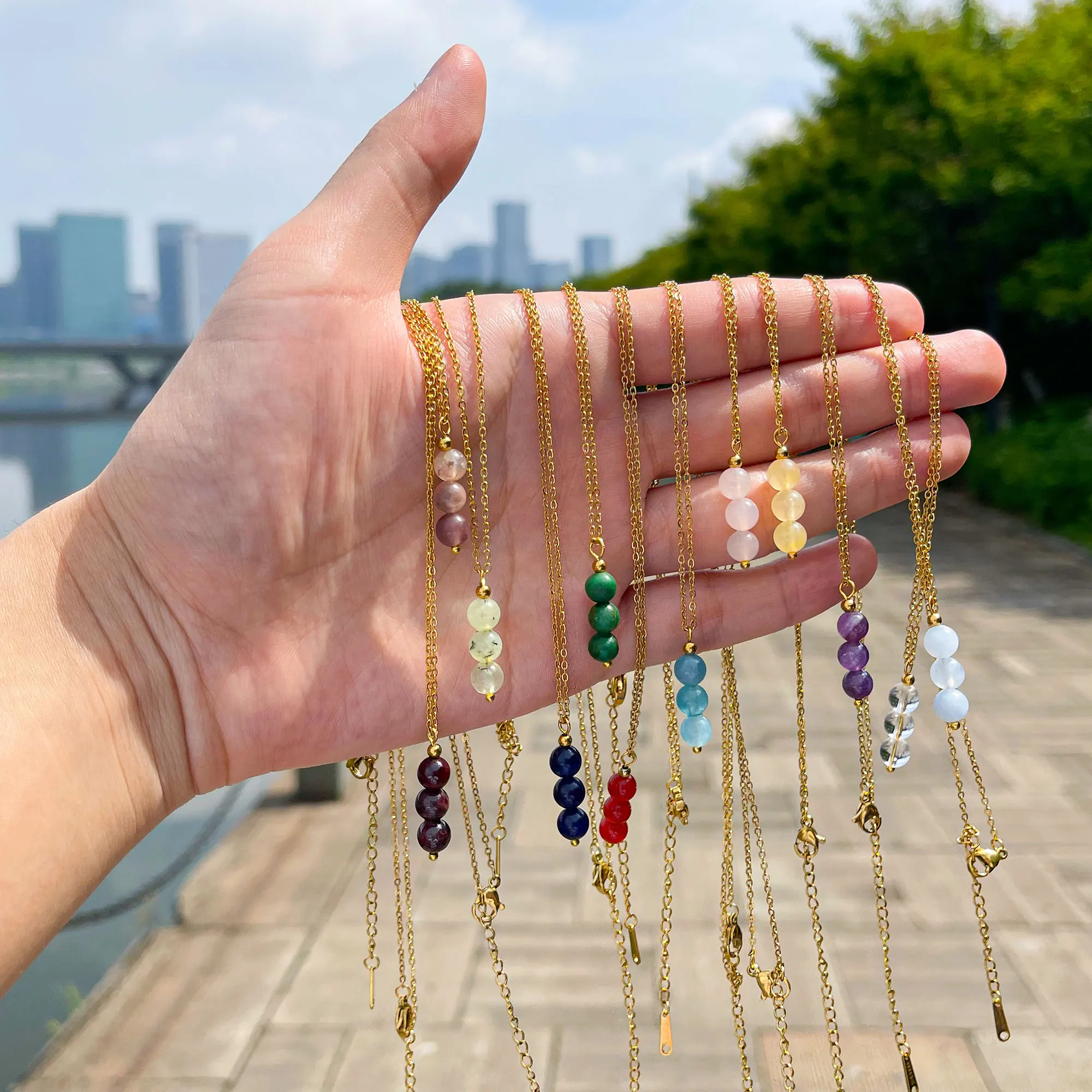 Birth Stone Necklace 