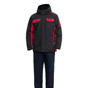 Wholesale Rip-Resistant Workwear Winter Heavy Miner Tear-Resistant Work Clothes Uniforms Jackets with Hooded