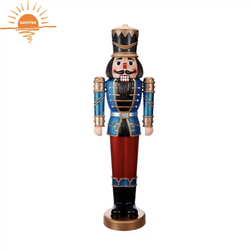 Christmas Wooden Nutcracker/ Nutcracker Soldier 6 Ft Christmas/ Resin ...