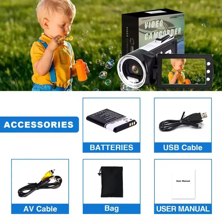 HDV-900 4K Camera Best Quality Video Music Live Full HD