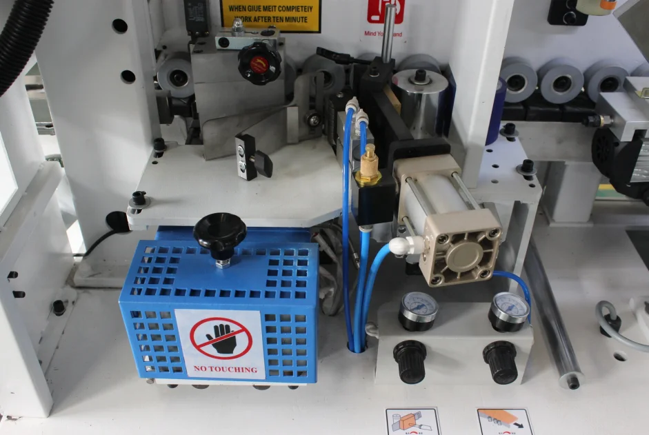 Furniture Cabinet Edge Banding Machine LB230 Automatic Wood Door Edge Bander Banding Machine for PVC