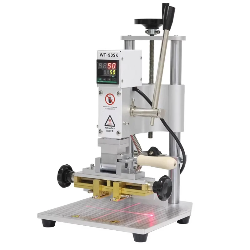 Machine à Gaufrer à Chaud & Presse Transfert Film Vinyle – Kit Complet 220V EU Pour Foiling DIY Et Artisanat