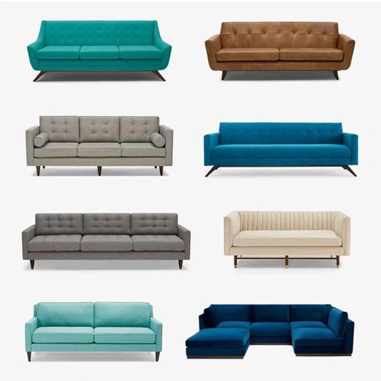 European Style Couches Living Room Sectional Sofa Modern Luxury Living