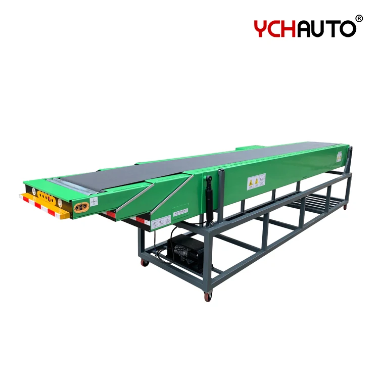 Retractable Conveyor Belt System Express Mailbox Parcel Truck Loading Conveyor Sortation Machine for Truck Unloading
