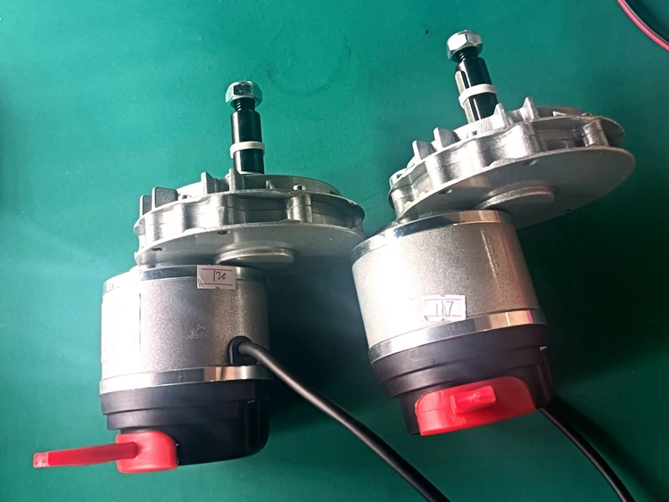 Motorized Wheelchair Motor And Brake 100rpm 120rpm 12v 24v 200w