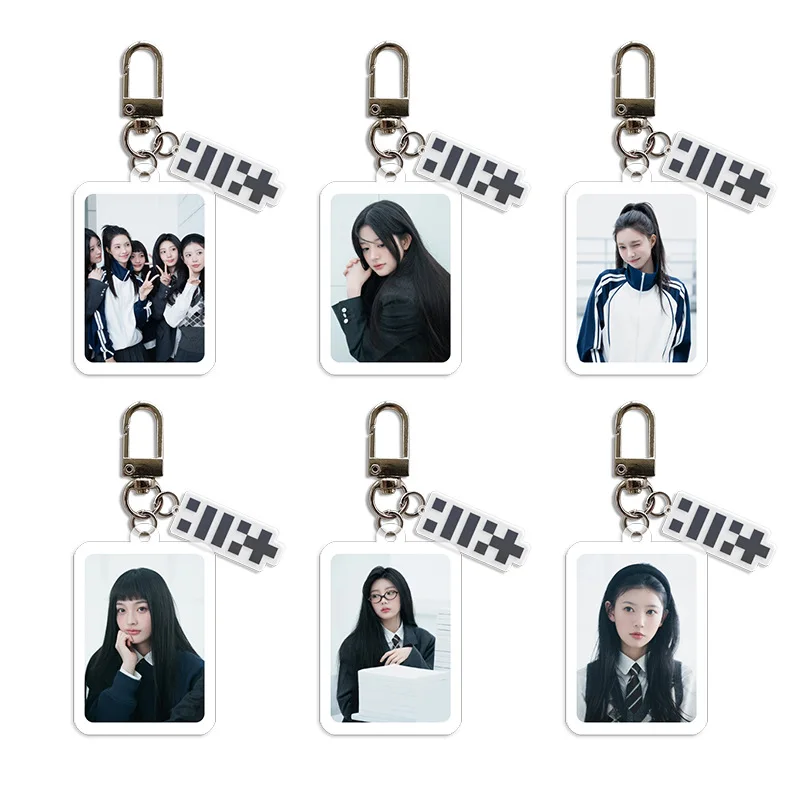 新品未使用 ILLIT Super Real Me キーホルダー KPOP Idol ILLIT Super Real Me Plastic Keyring Acrylic Keychain