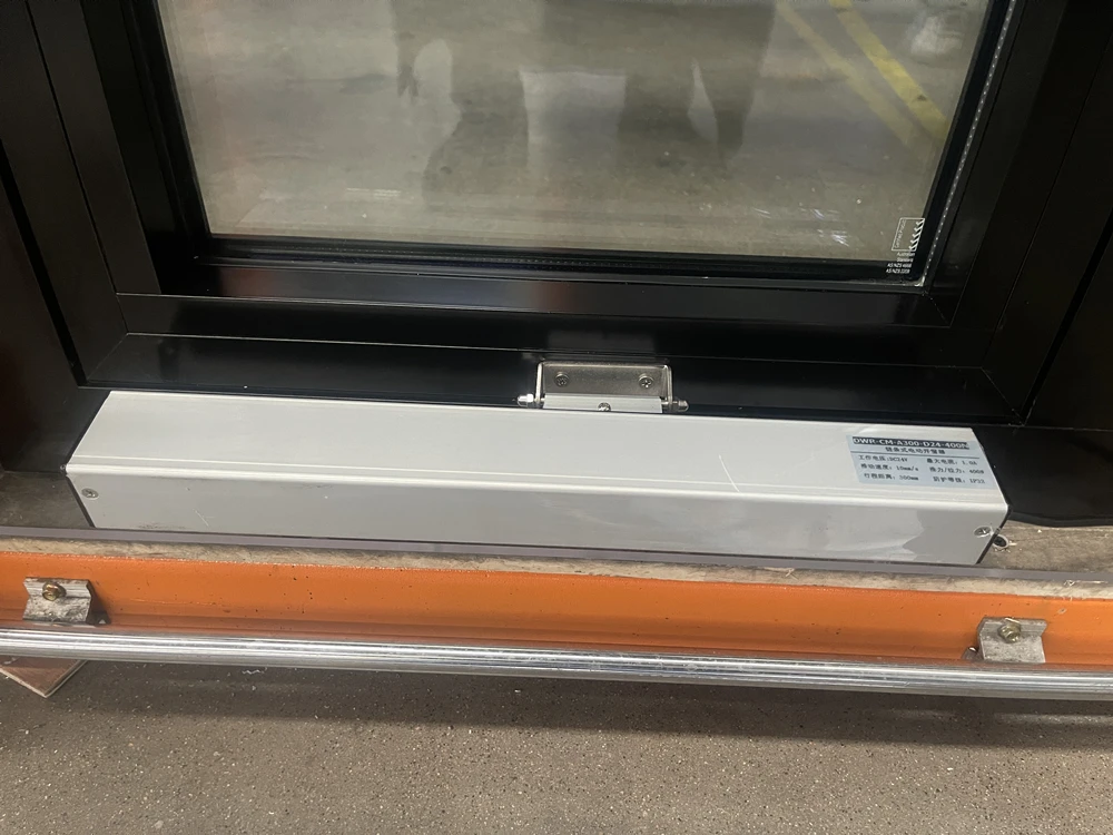 product minglei ventilated electric awning window waterproof laminated safety glass aluminium smart window-64