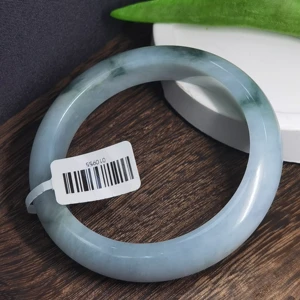 Hot Sale Authentic Burma Jadeite Jade Green Jade Bracelet Bangle Jewelry Gemstone with Spring Color Jade Bracelet Bangles