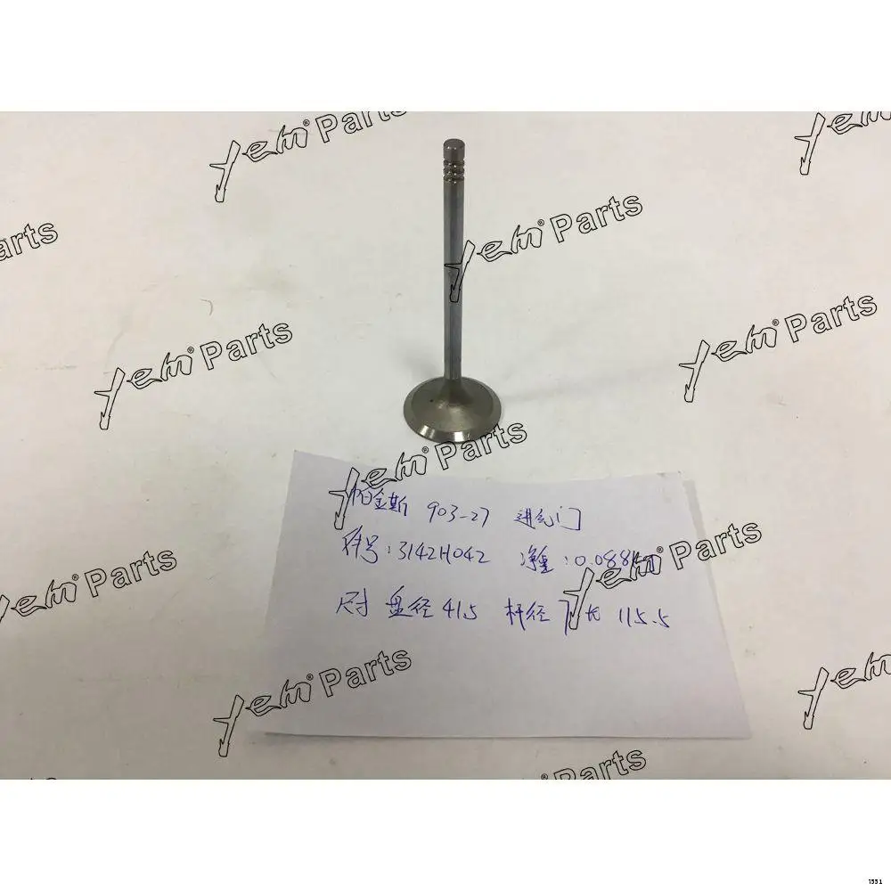 Engine IN Valve 3142H042 Fit for Perkins 903-27