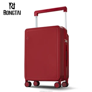 Multifunctional YIF TSA Lock Carry-On Luggage Suitcase with Aluminum Frame Side Hook ABS PC Trolley Bottle Cup Holder