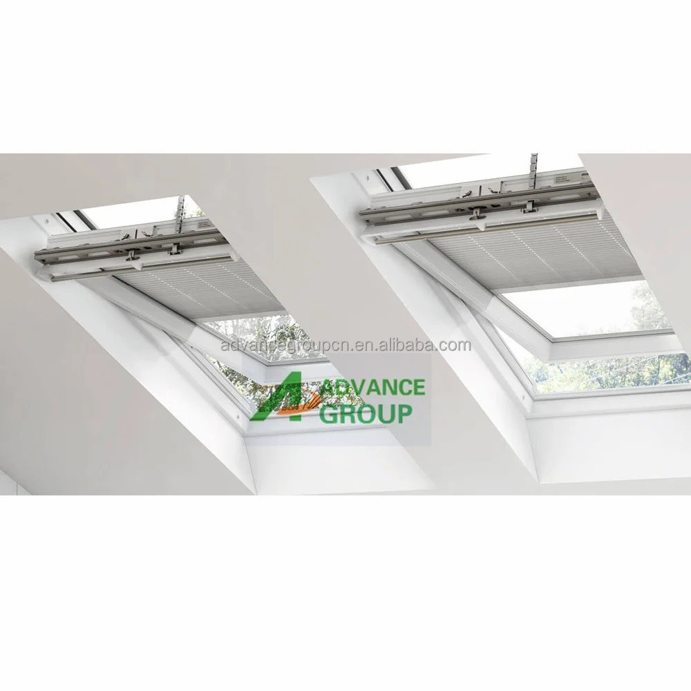 Operable Venting Curb Mount Skylights Aluminium Glass Self Flashing ...