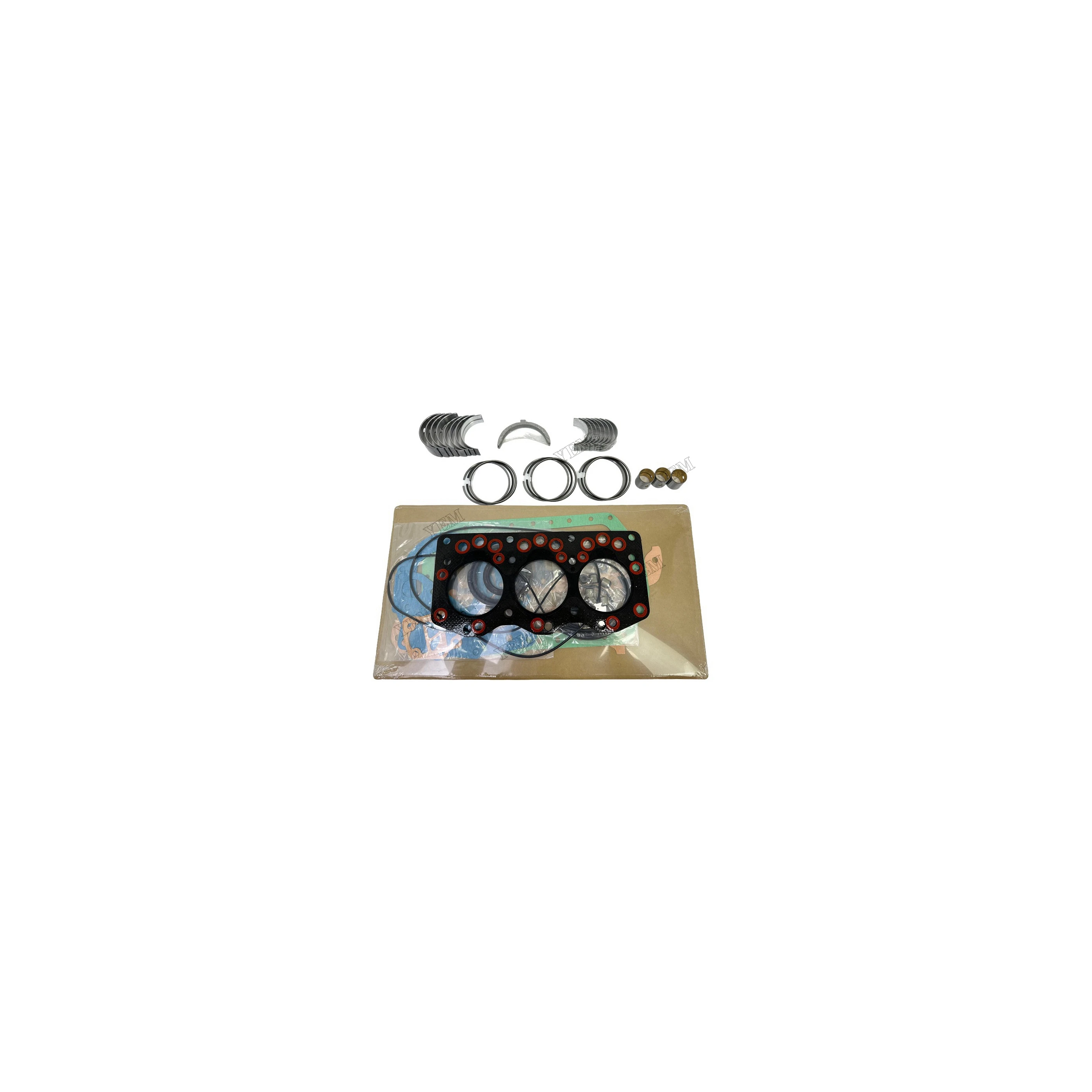 Overhaul Re-ring Kit Compatible for Isuzu 3AD1 Aftermarket Engine Spare Parts