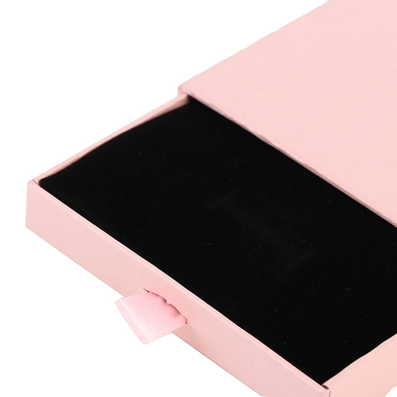 Оптовая продажа жесткая картонная скользящая бумага маленькая Подарочная коробка с логотипом на заказ ящик для упаковки ювелирных