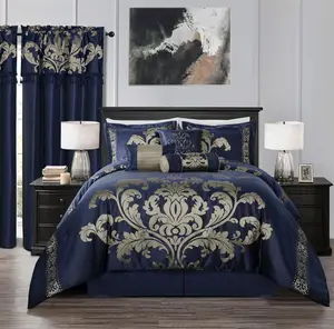 2026 Jacquard Comforter  Set 8 Pcs Comforter Set Light Weight