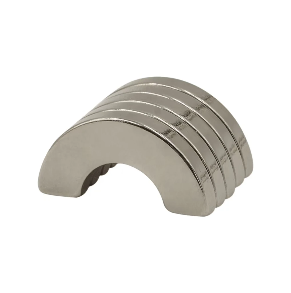 High Performance NdFeB Half Ring Magnets Premium Quality Arc Magnets for Sale