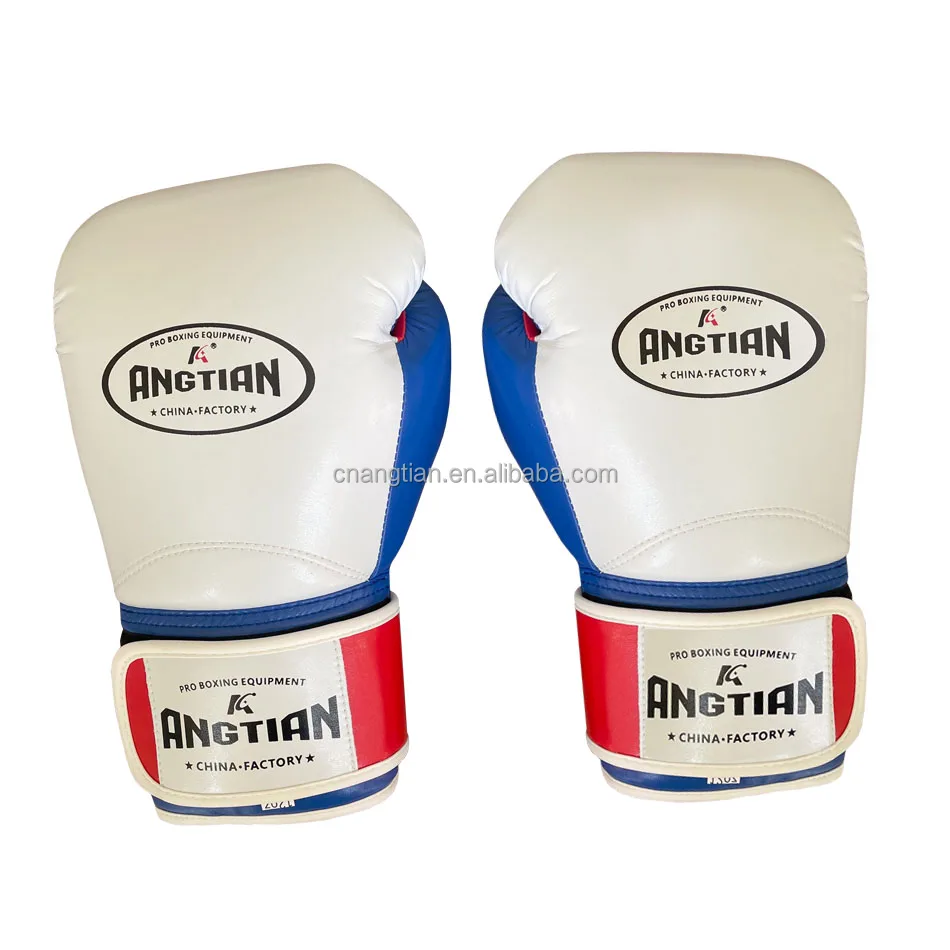 Factory Custom Boxing Gloves High Quality Leather Pro Training  Competition Boxing Gloves Best Boxing Gear