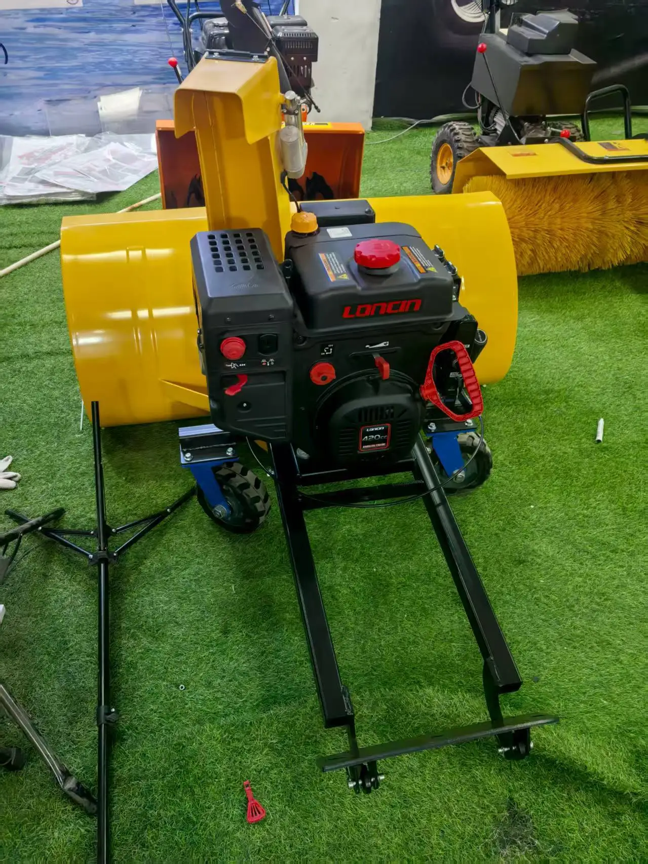 RCM Factory Direct Selling ATV Mounted Snowblower Electric Snow Blower  Removal Snow Sweeper