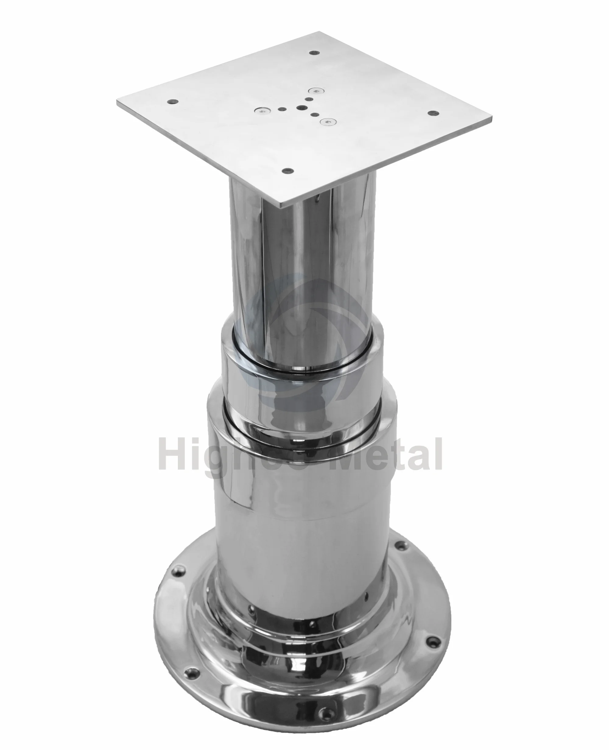Stainless Steel Three Stages Electric Adjustable Boat Table Pedestal For Boat Or Yacht Buy