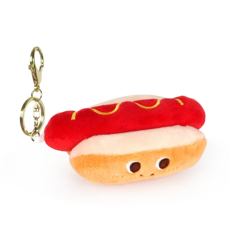 J crew clearance hot dog keychain