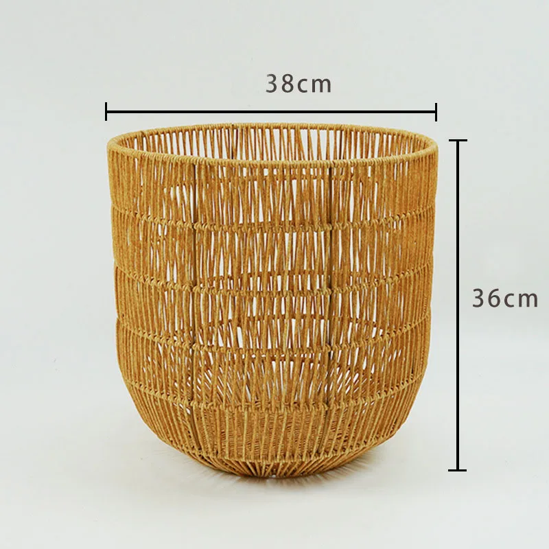 Home Deco Custom Handmade Wicker Natural Trays Craft Rattan Basket Toy