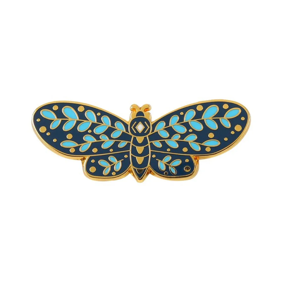Animal Custom Large Butterfly Clutch Pin Metal Brooch Pin Manufacturing  Hard Enamel Pins Brooches for Bag