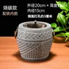 Handmade stone stove, model Y (with iron inner liner)