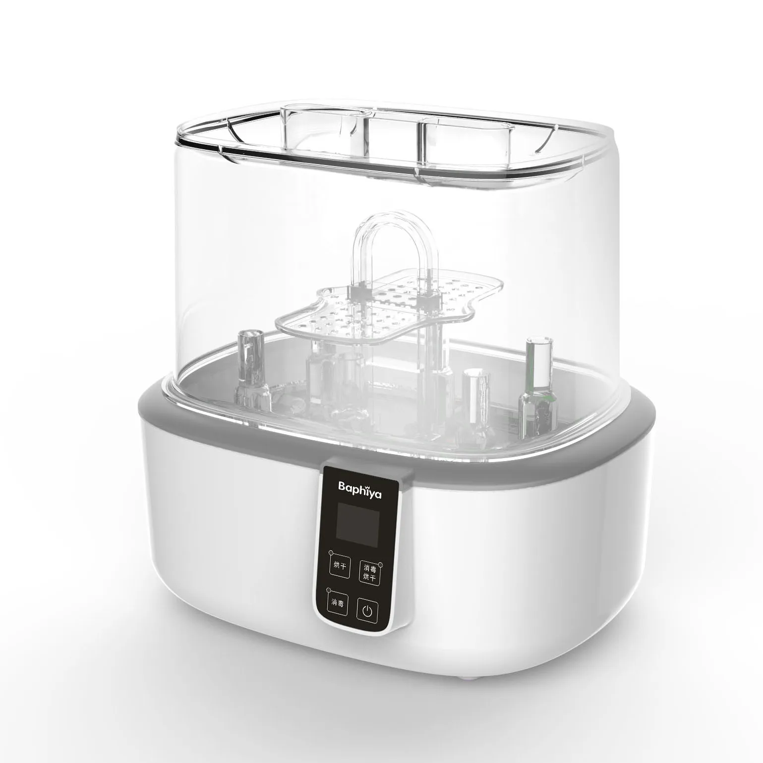 Multifunction LCD Touch Screen Baby Milk Bottle Steam Sterilizer and Dryer  with Auto Function