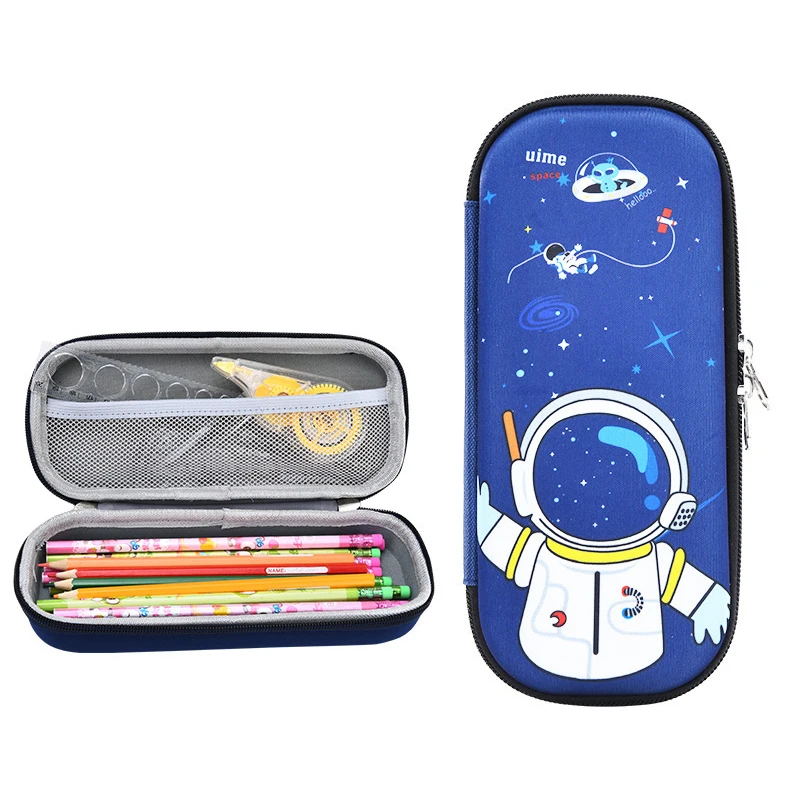 Custom EVA Pencil Case Cute Carton Bag Pouch for School Student